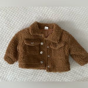 Baby Girls Sherpa Jacket